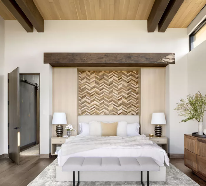 photo of a bedroom